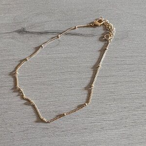 Gold plated  ankle bracelet
